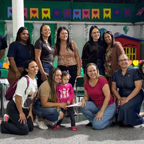 Encontro do projeto “Compartilhando Jornadas” reuniu comunidade escolar na EMEI Severino de Araújo Freire para discutir conscientização sobre o autismo, acolhimento e educação inclusiva.

Crédito: Lucas Souza