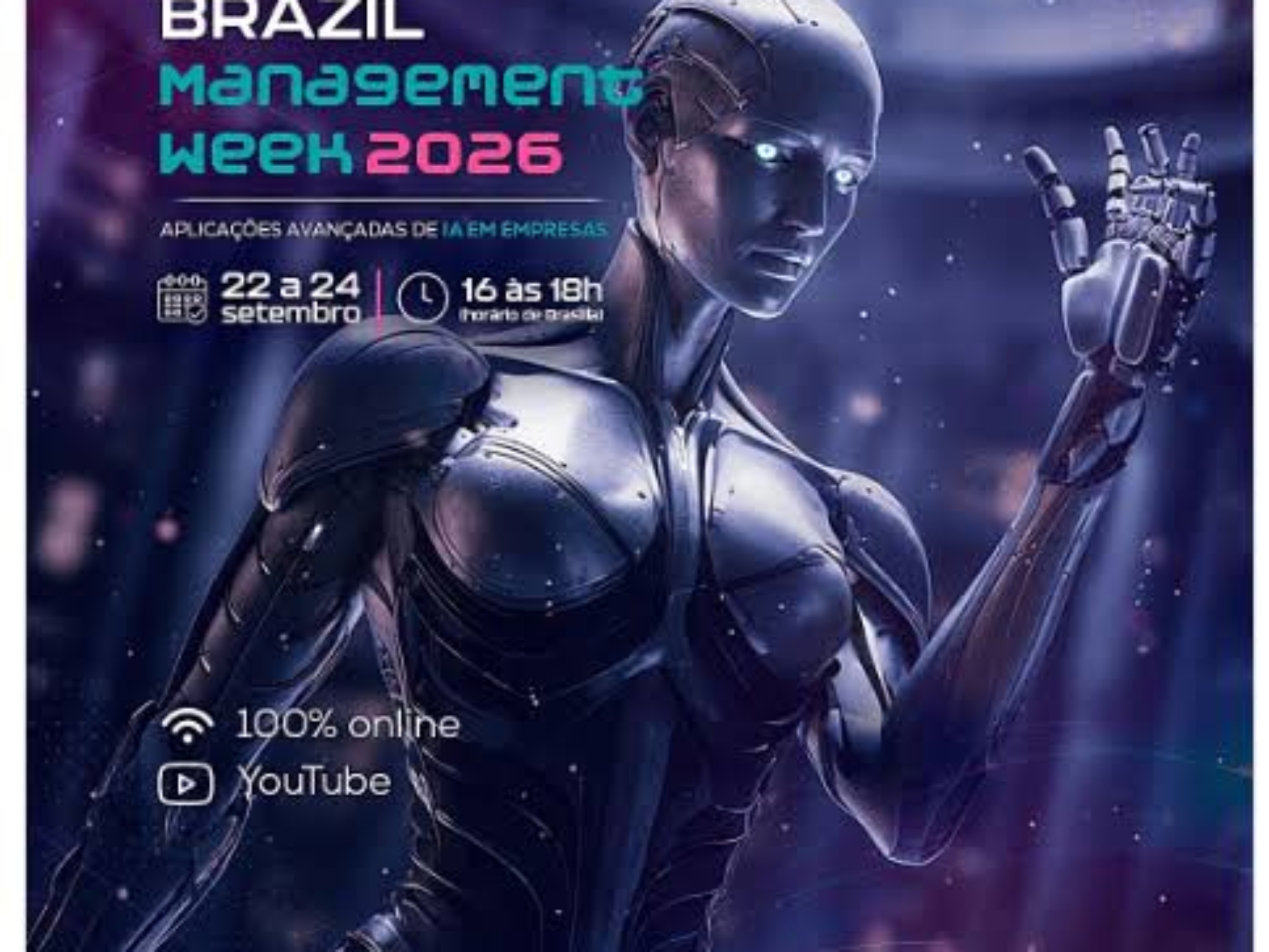 Brazil Management Week 2026 reúne especialistas internacionais para discutir os impactos e as aplicações da inteligência artificial em carreiras e empresas. Crédito: Divulgação/IBS Americas