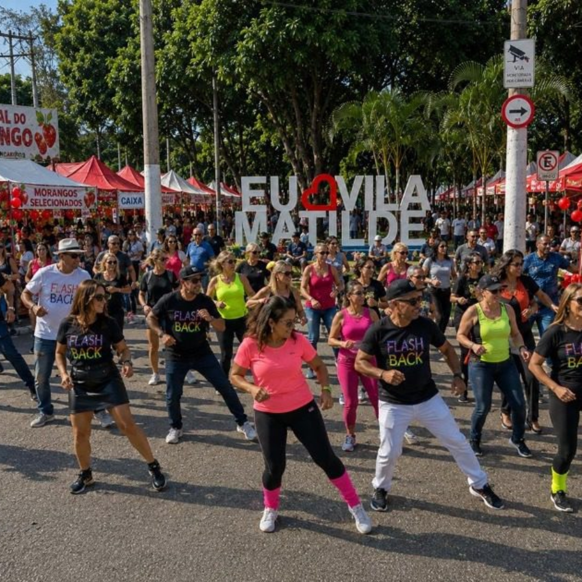 Festival de Morango – Especial Dia das Crianças e Flashback reúne gastronomia, música e diversão na Praça da Toco, na Vila Matilde.