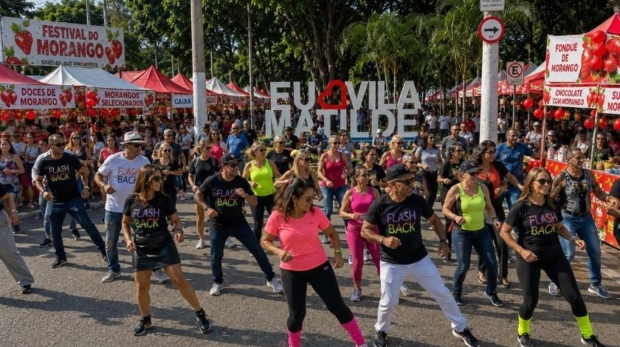 Festival de Morango – Especial Dia das Crianças e Flashback reúne gastronomia, música e diversão na Praça da Toco, na Vila Matilde.