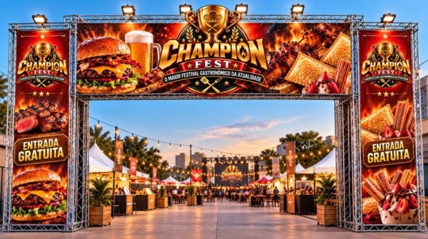 Champion Fest reúne opções gastronômicas e programação de lazer no Shopping Interlar Aricanduva, na Zona Leste de São Paulo.