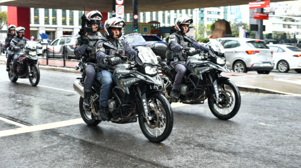 Nos sete primeiros dias de funcionamento, o BRAvO prendeu 34 pessoas, das quais oito eram procuradas pela Justiça. Foto: Divulgação/Governo de SP.