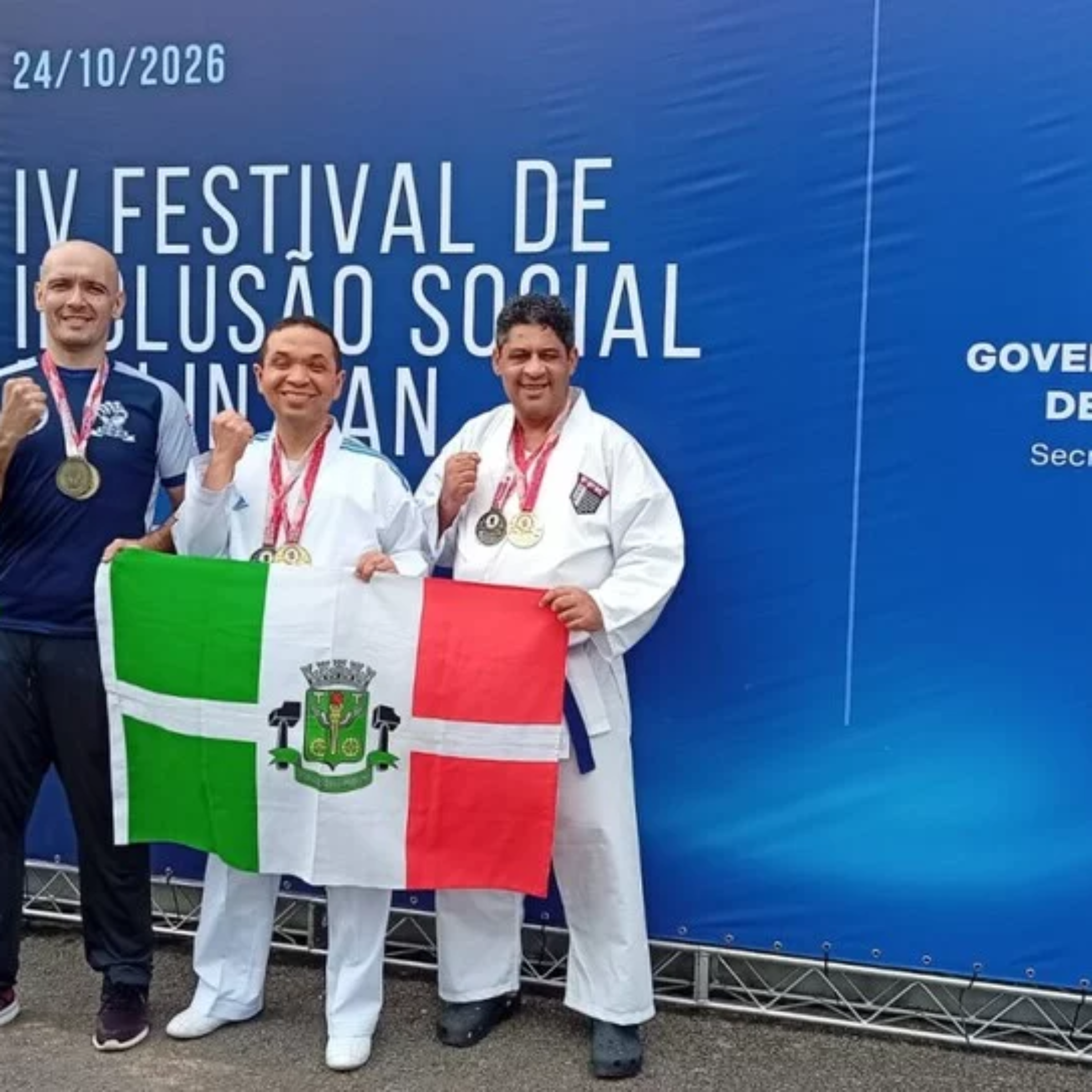 A Seleção de Karatê de Osasco, representada pela Liga de Karatê de Osasco (LKO), conquistou oito medalhas no IV Festival de Inclusão Social Ken In Kan, realizado em Várzea Paulista.

Crédito: Divulgação